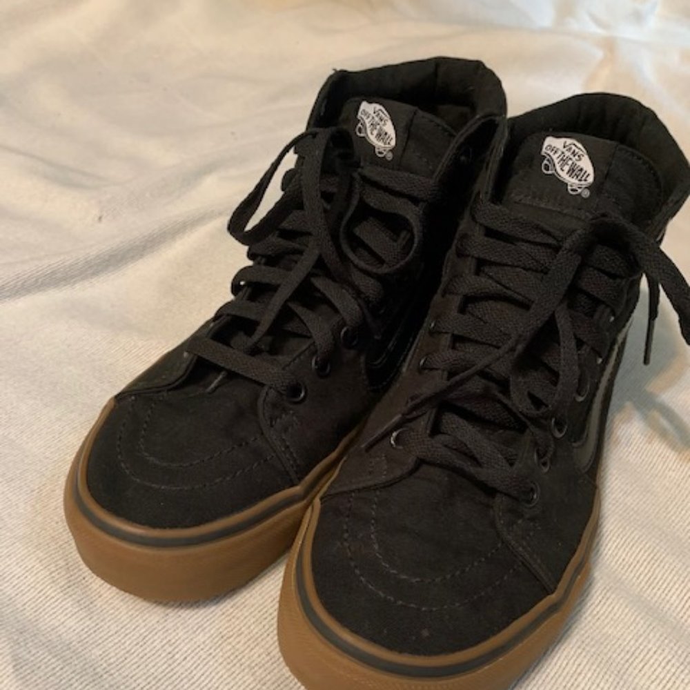Vans black sneakers